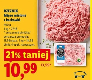 Rzeźnik Mięso mielone z karkówki