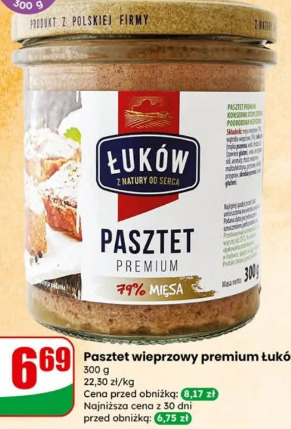 Pasztet wieprzowy premium Łuków