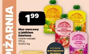 Mus owocowy z jabłkiem Dawtona