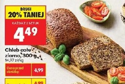 Chleb cały ziarna