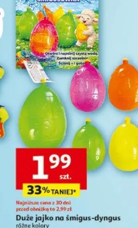 Duże jajko na śmigus-dyngus różne kolory