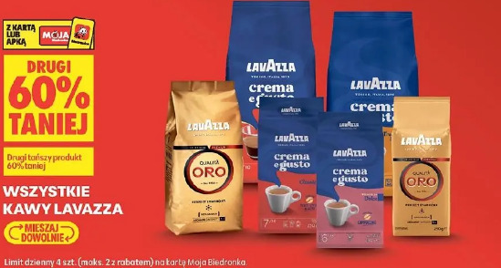 Wszystkie kawy Lavazza
