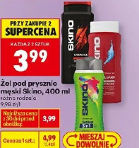 Żel pod prysznic męski SkinO