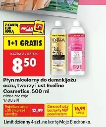 Płyn micelarny do demakijażu oczu, twarzy i ust Eveline Cosmetics