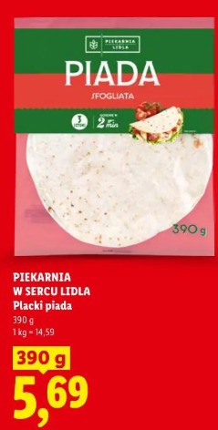Piekarnia w Sercu Lidla Placki piada