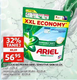 Kapsułki do prania Ariel Sensitive Skin 44 szt.