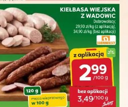 Kiełbasa wiejska z Wadowic Dobrowolscy
