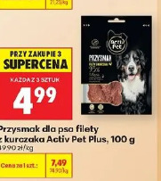 Przysmak dla psa filety z kurczaka Activ Pet Plus