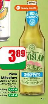 Piwo Miłosław bezalkoholowe matcha z yuzu