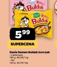 Danie Ramen Buldak kurczak