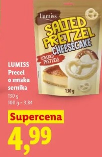 Lumiss Precel o smaku sernika