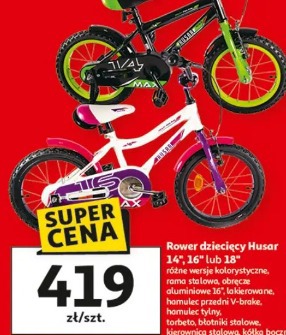 Rower dziecięcy Husar 14", 16" lub 18"