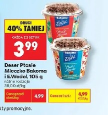 Deser Ptasie Mleczko Bakoma