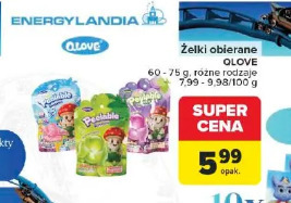 Olove żelki obierane