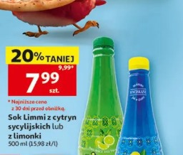 Sok Limmi z cytryn sycylijskich lub z limonki