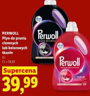 Perwoll Płyn do prania ciemnych lub kolorowych tkanin