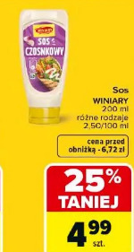 Sos WINIARY