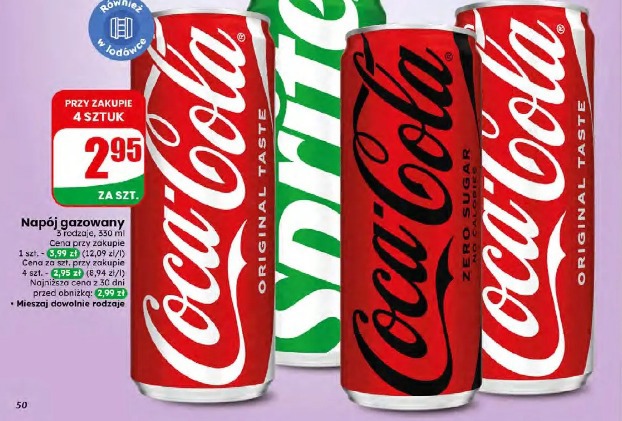 Napój gazowany Coca-Cola, Sprite