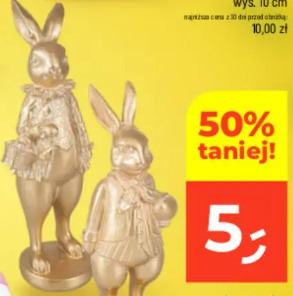 Figurka zając w balowym stroju