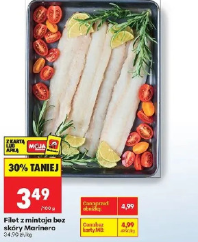 Filet z mintaja bez skóry Marinero