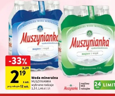 Muszynianka wybrane rodzaje