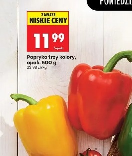 Papryka trzy kolory