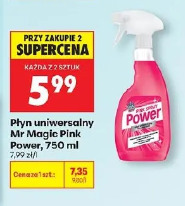 Płyn uniwersalny Mr Magic Pink Power, 750 ml