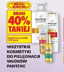 Drugi 40% taniej wszystkie kosmetyki do pielęgnacji włosów Pantene