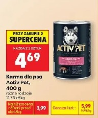 Karma dla psa Activ Pet