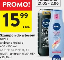 Nivea szampon do włosów wybrane rodzaje