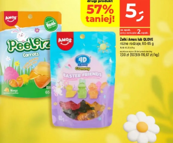 Żelki Amos lub Qlove