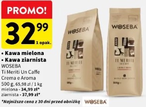 Kawa mielona Woseba Ti Meriti Un Caffe Crema e Aroma