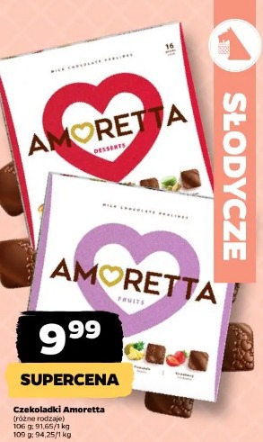 Czekoladki Amoretta