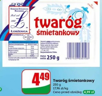 Twaróg śmietankowy