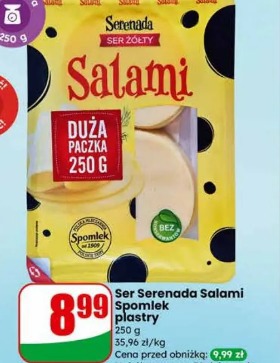Ser Serenada Salami Spomlek plastry