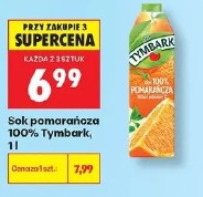 Sok pomarańcza 100% Tymbark