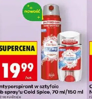 Antyperspirant w sztyfcie lub spray’u Cold Spice