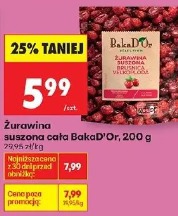 Żurawina suszona cała BakaD'Or