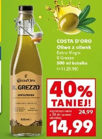 Costa d'Oro Oliwa z oliwek Extra Virgin Il Grezzo