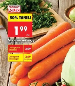 Marchew na wagę