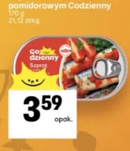 Szprot w sosie pomidorowym Codzienny