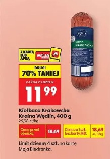 Kiełbasa Krakowska Kraina Wędlin