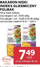 Makaron niski indeks glikemiczny Polmak