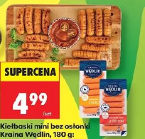 Kiełbaski mini bez osłonki Kraina Wędlin