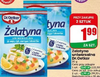 Żelatyna uniwersalna Dr.Oetker