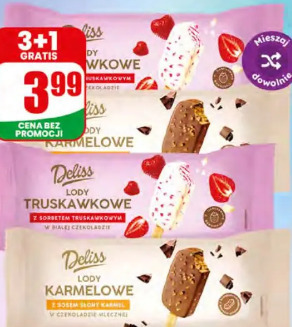 Lody na patyku Deliss 
