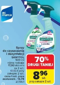 Spray do czyszczenia i dezynfekcji SANYTOL