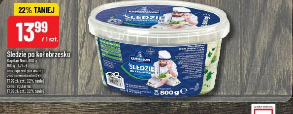 Śledzie po kołobrzesku Kapitan Navi