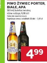 Piwo Żywiec Porter, Białe, APA
