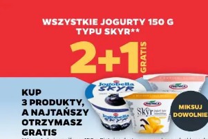 Wszystkie jogurty 150 g typu Skyr